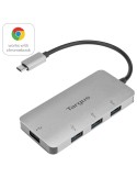 Targus USB-C-Hub 4x USB-A
