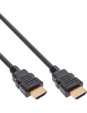 InLine® Zertifiziertes HDMI Kabel, Ultra High Speed HDMI 8K4K, Stecker / Stecker, schwarz / gold, 2m