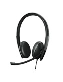 EPOS ADAPT 165 USB-C II Kabelgebundenes, beidseitiges Headset, 3,5 mm Klinke, USB-C-Anschluss, Ohraufliegend, UC optimiert