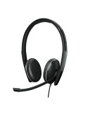 EPOS ADAPT 165T USB II Kabelgebundenes , beidseitiges Headset, 3,5 mm Klinke, USB-Anschluss, Microsoft Teams zertifiziert, UC op