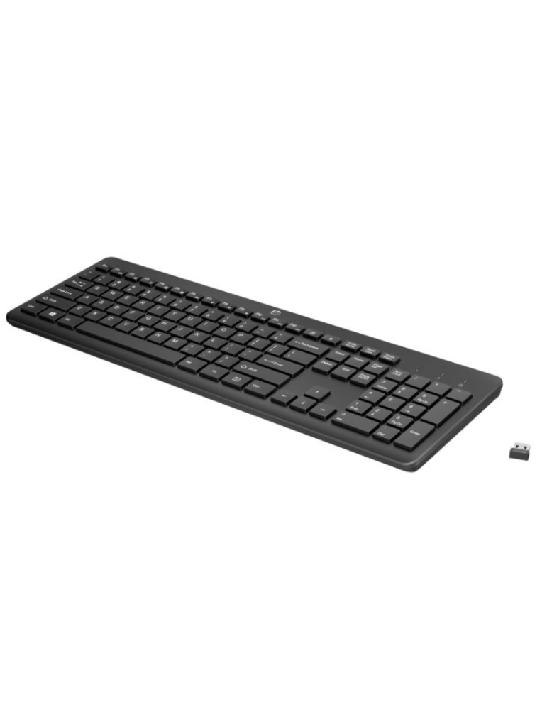 HP 230 Wireless Tastatur (Schwarz), DE