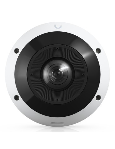 Ubiquiti G6 Pro 360 Überwachungskamera Weiß 12MP (3504x3504), PoE+, IP66 und IK10 Schutz, 15m Nachtsicht, 360° Sicht und PTZ (Di