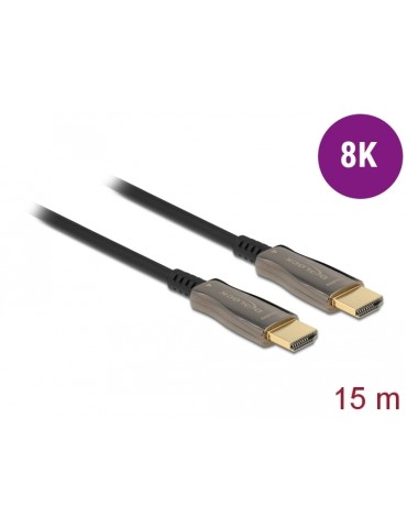 Delock Aktives Optisches Kabel HDMI 8K 60Hz, 15 m