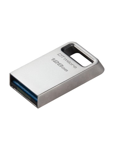 Kingston DataTraveler Micro Typ-A 256GB USB-Stick Ohne Schutzkappe, bis zu 200 MB/s, USB 3.2 Gen 1x1 (5 Gbit/s)