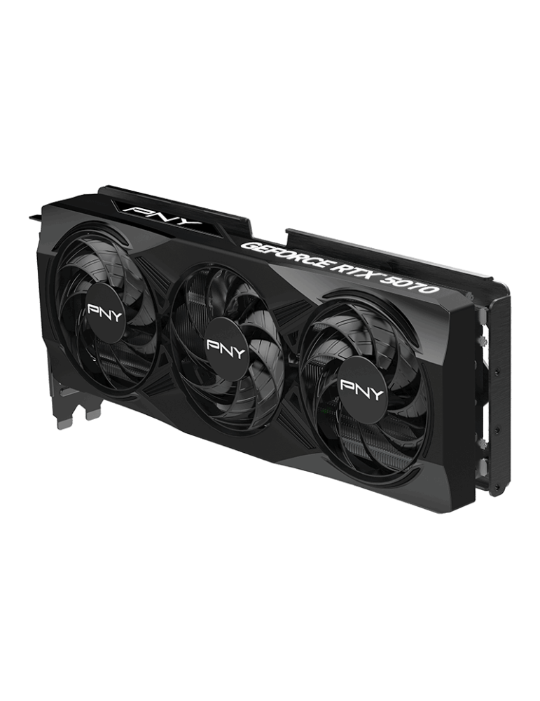 PNY GeForce RTX 5070 Triple Fan OC - 12GB GDDR7, HDMI, 3x DP