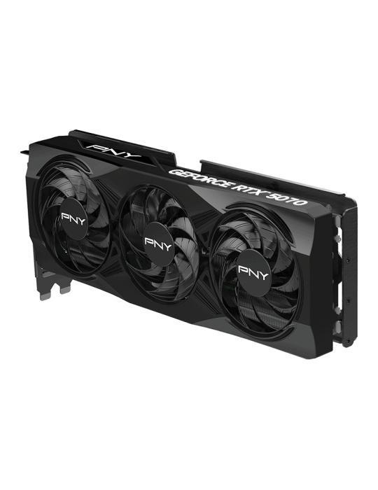 PNY GeForce RTX 5070 Triple Fan OC - 12GB GDDR7, HDMI, 3x DP