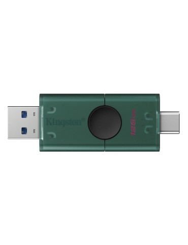 Kingston DataTraveler Duo Typ-A/Typ-C 128GB USB-Stick Dual-Slider, USB 3.2 Gen 1x1 (5 Gbit/s)