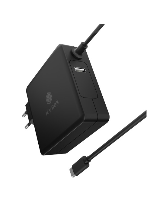 ICYBOX Steckerladegerät für USB Power Delivery Schnell aufladen