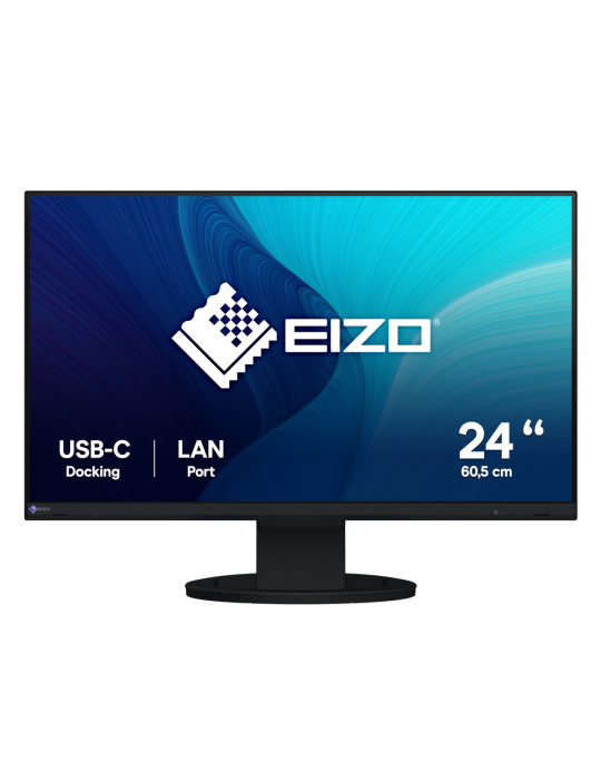 Eizo FlexScan EV2490-BK Office Monitor - 60.5 cm (23.8 Zoll), IPS, USB-C