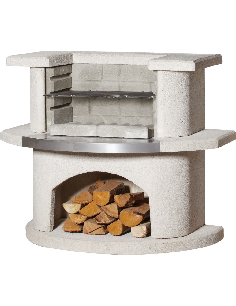 Grillbar Venedig – weiße Quarzstruktur Grillbar | ShopVola