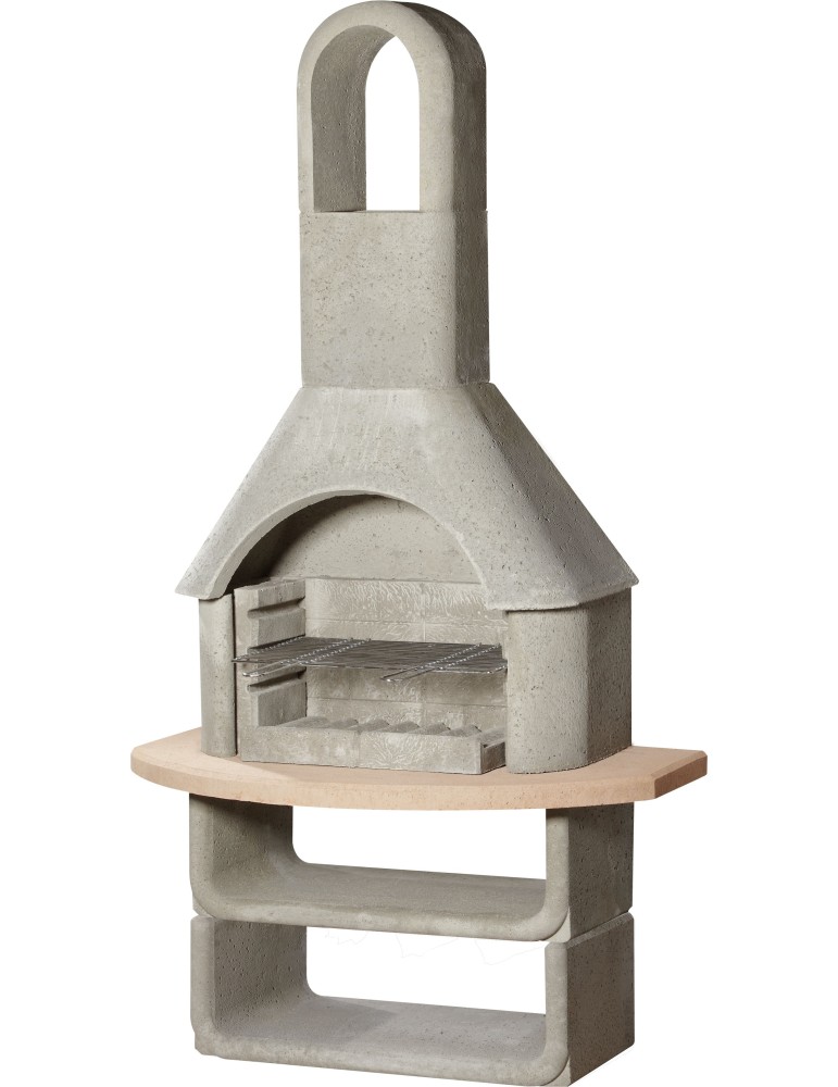 Gartengrillkamin Cortina – naturgrauer Grillkamin | ShopVola