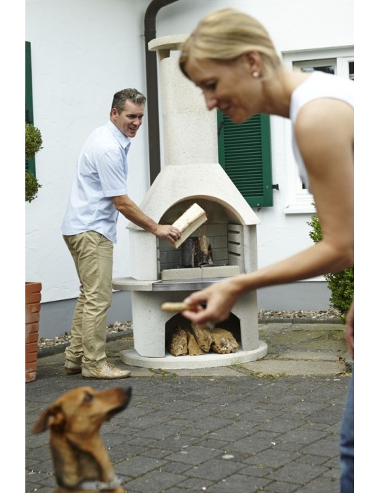 Gartengrillkamin Elba – moderner Grillkamin | ShopVola