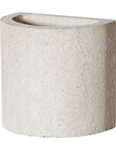 Kaminverlängerung Rondo – Weißer Beton | ShopVola