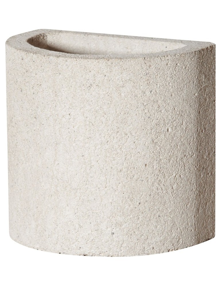 Kaminverlängerung Rondo – Weißer Beton | ShopVola