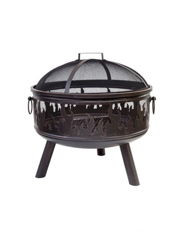 Feuerkorb Wildfire – Feuerstelle mit Grillrost | ShopVola