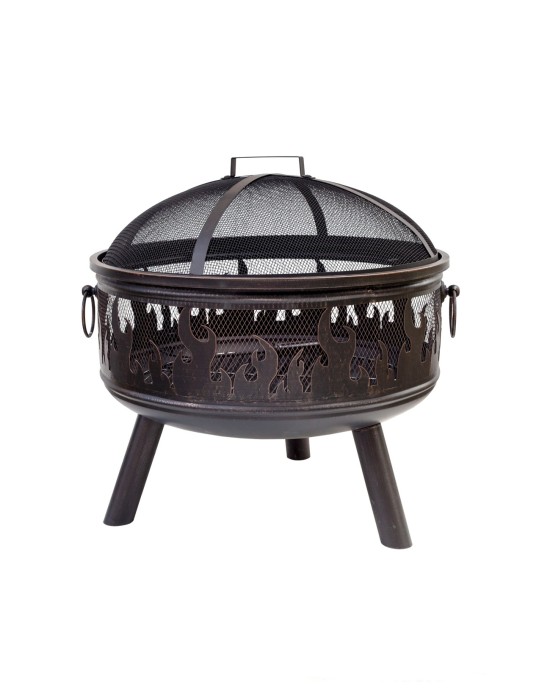 Feuerkorb Wildfire – Feuerstelle mit Grillrost | ShopVola