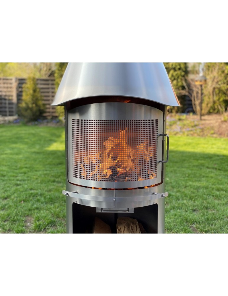 Funkenschutztür Auckland – Sicherheit für Edelstahlkamin | ShopVola