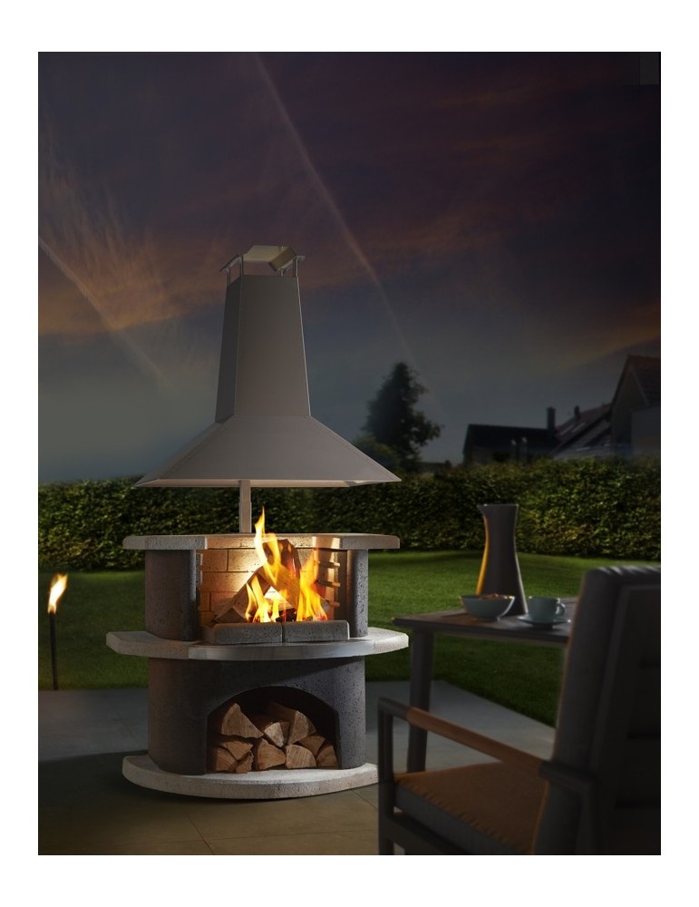 Gartengrillkamin Zürich – moderner Beton‑Grillkamin | ShopVola