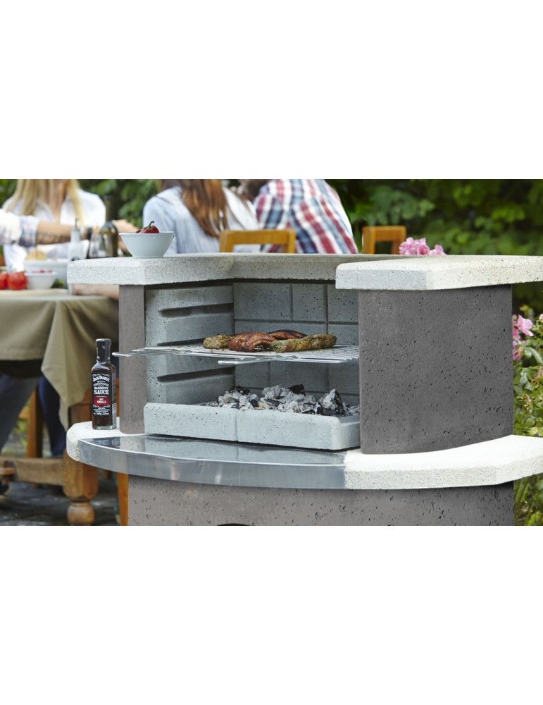 Grillbar Stockholm – zweifarbige Beton‑Grillbar | ShopVola
