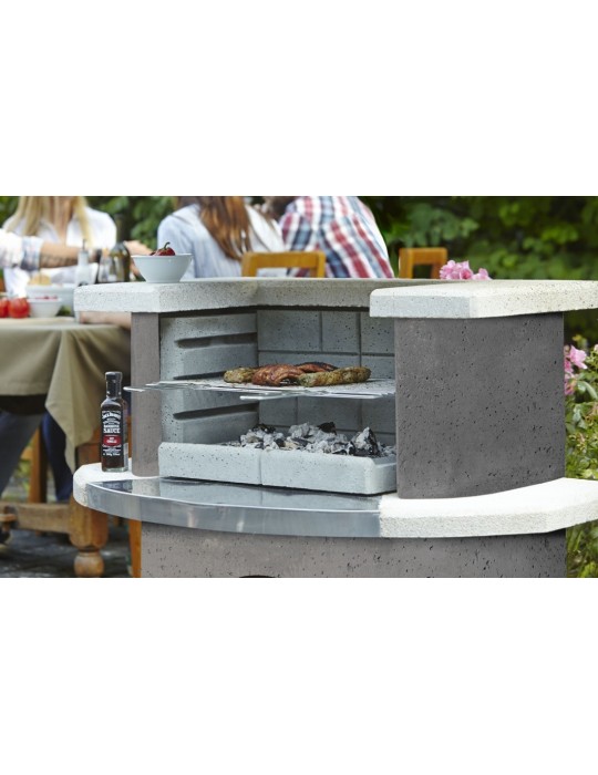 Grillbar Stockholm – zweifarbige Beton‑Grillbar | ShopVola