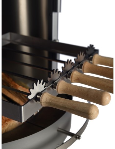 Grillspieße Auckland/Melbourne – Edelstahl Drehspieß‑Set | ShopVola 2