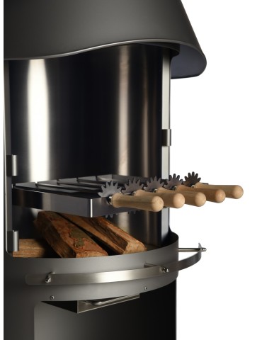 Grillspieße Auckland/Melbourne – Edelstahl Drehspieß‑Set | ShopVola