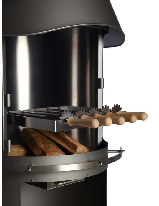 Grillspieße Auckland/Melbourne – Edelstahl Drehspieß‑Set | ShopVola