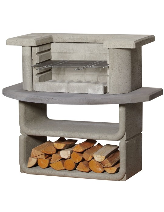 Grillbar Kingston – Beton Grillbar mit Ablagefächern | ShopVola