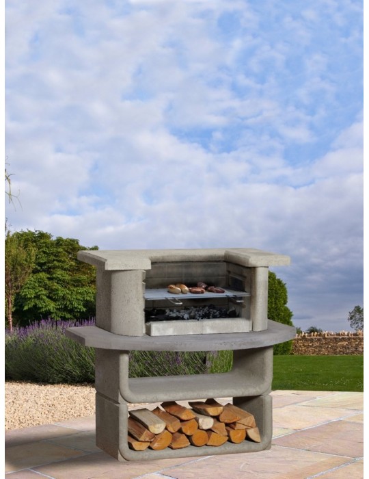 Grillbar Kingston – Beton Grillbar mit Ablagefächern | ShopVola