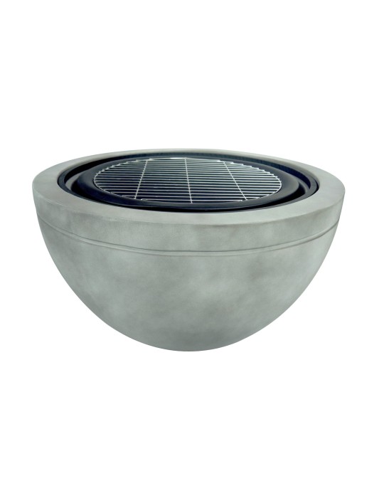 Grill‑Feuerschale Madrid 60 grau – Magnesia/Metall | ShopVola