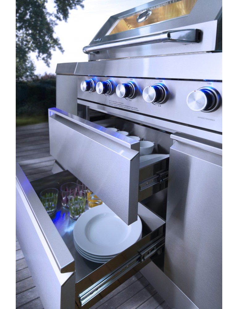 Outdoorküche Oxford – Edelstahl Outdoor‑Küche mit Grill | ShopVola