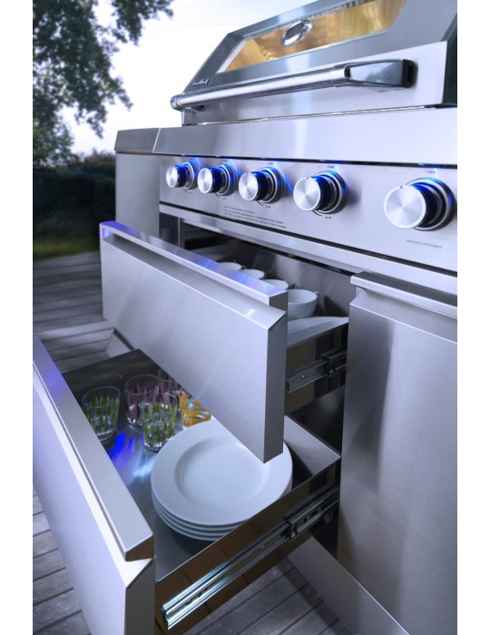 Outdoorküche Oxford – Edelstahl Outdoor‑Küche mit Grill | ShopVola