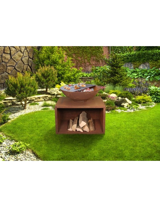 Planchagrill Rubigo – Rostoptik Plancha & Feuerstelle | ShopVola