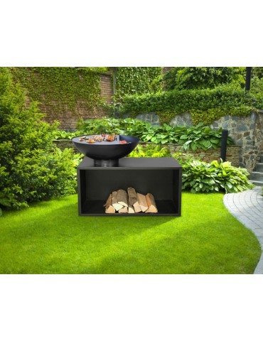 Planchagrill Giant schwarz – Edelstahl Plancha | ShopVola 2