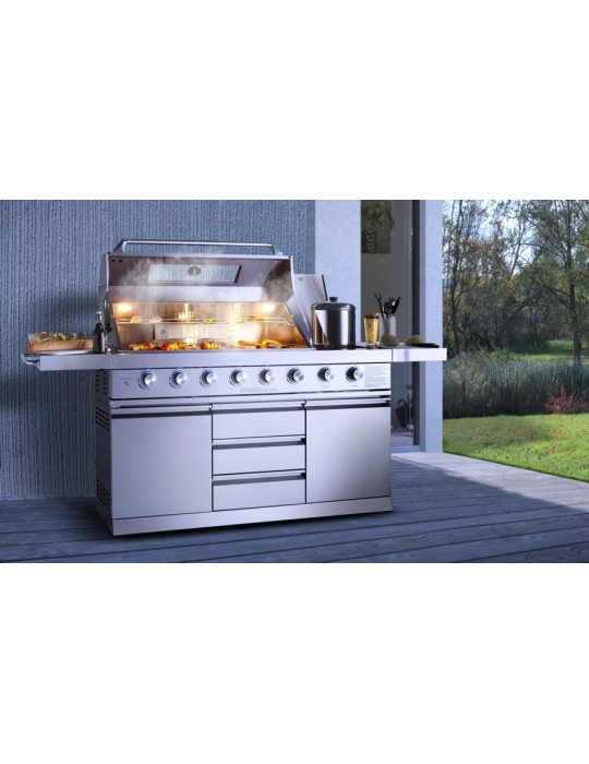 Outdoorküche Bristol – Edelstahl Outdoor‑Küche mit Grill | ShopVola