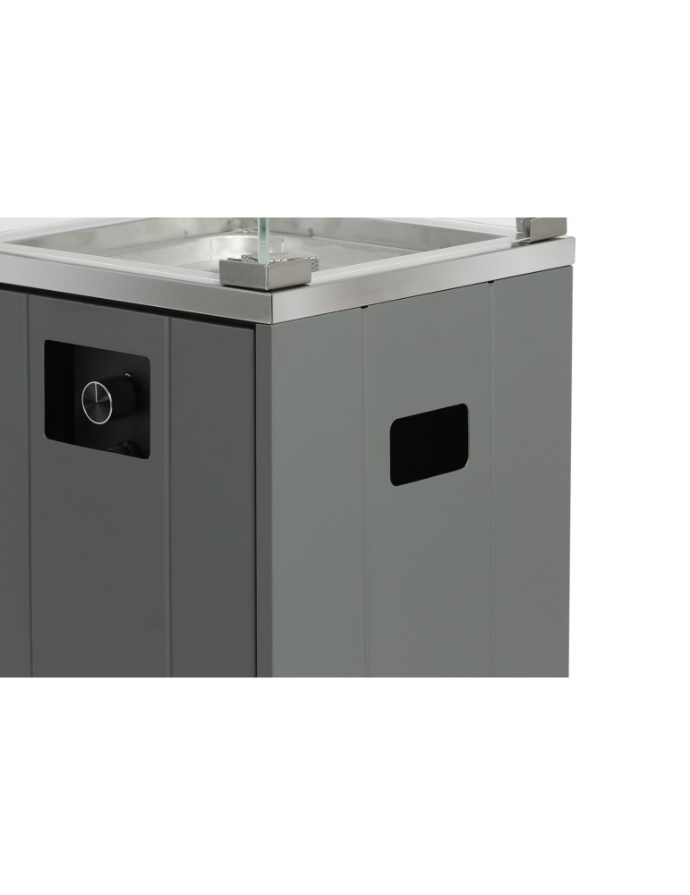 Loungefeuer Malta grau – Outdoor‑Gaskamin | ShopVola