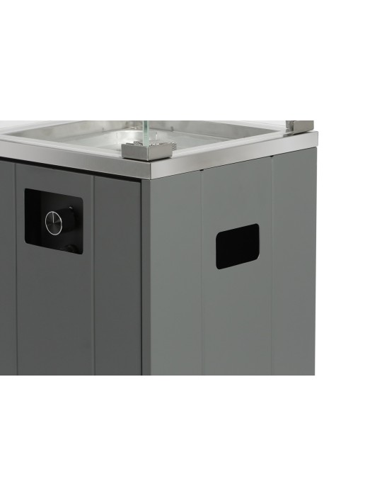 Loungefeuer Malta grau – Outdoor‑Gaskamin | ShopVola