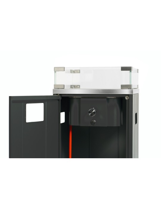 Loungefeuer Malta schwarz – Outdoor Feuerstelle | ShopVola