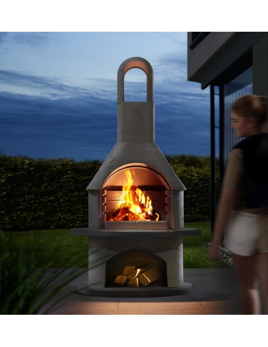 Gartengrillkamin Alicante – Beton Grillkamin | ShopVola