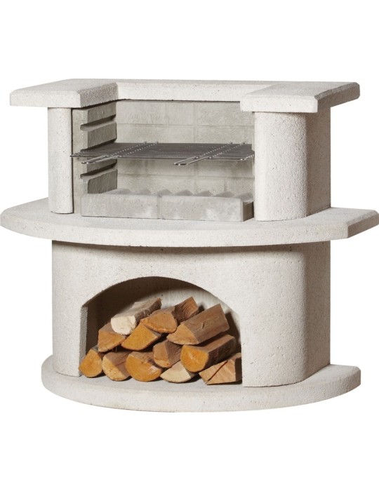 Grillbar Venedig weiß – Quarzstruktur Grillbar | ShopVola