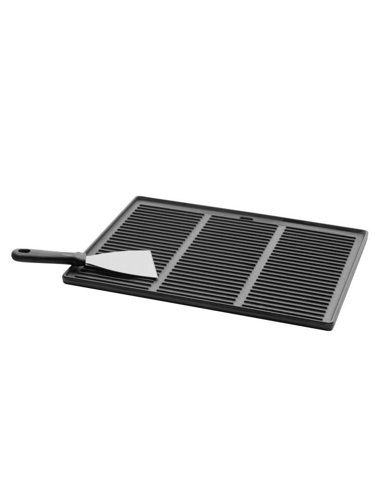 Plancha‑Platte mit Grillspachtel – Gusseisen | ShopVola