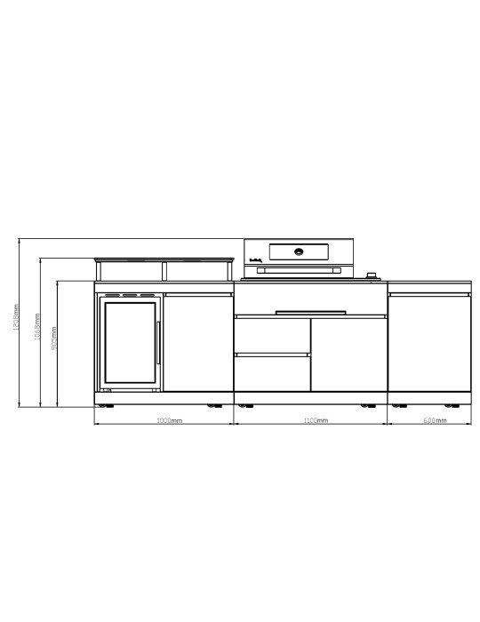 Outdoorküche Bradford – Premium Outdoor‑Küche mit Grill | ShopVola