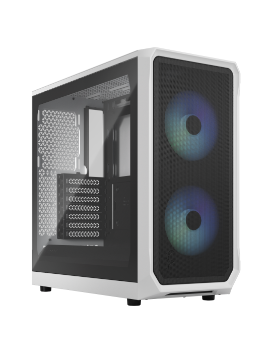Fractal Design Focus 2 RGB White TG | PC-Gehäuse