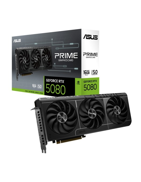 ASUS Prime GeForce RTX 5080 - 16GB GDDR7, HDMI, 3x DP
