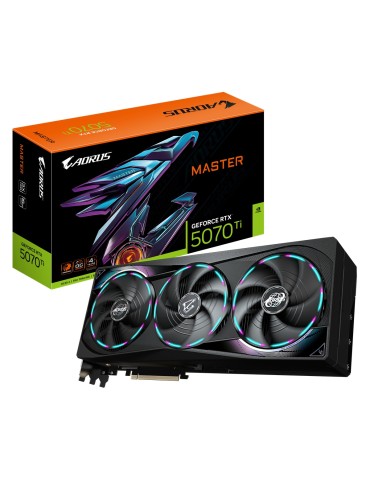 GIGABYTE AORUS GeForce RTX 5070 Ti Master 16G - 16GB GDDR7, HDMI, 3x DP