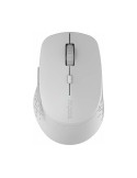 Rapoo Kabellose lautlose Multi-Mode-Maus "M300", grau Einstellbarer Sensor mit 1.600 DPI