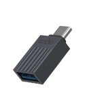 Rapoo USB-C Adapter, USB-C auf USB-A grau