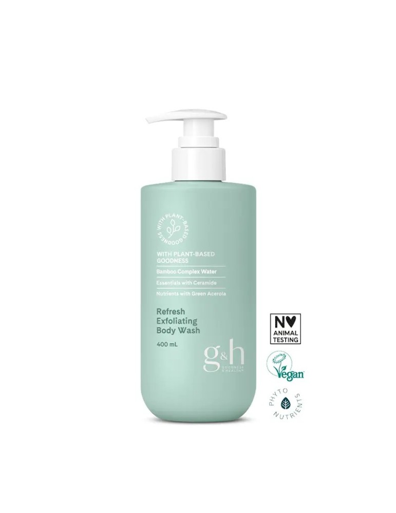 g&h GOODNESS & HEALTH Refresh Peeling – Duschgel