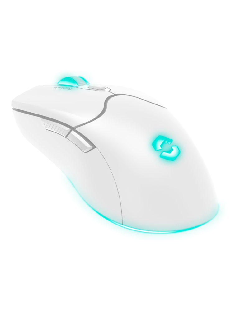 Speedlink VELOX Rechargeable RGB Gaming Mouse - Wireless, white