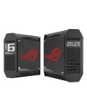 ASUS ROG Rapture GT6 WiFi 6 Mesh System Schwarz 1x Router + 1x Satellit, AX10000 Tri-Band, 3x Gigabit LAN (pro Einheit)